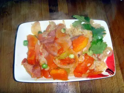 Pumpkin rice