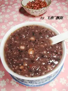 Black rice is a rare meal