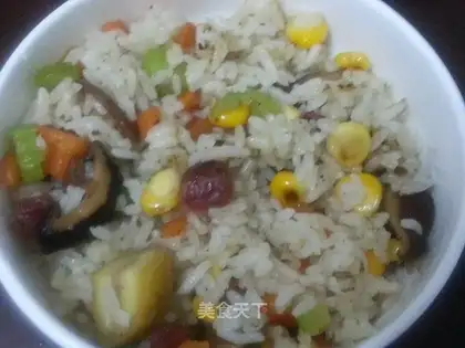 Five-colored rice