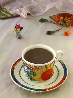 The lilies are black soy