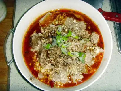 Boiled meat