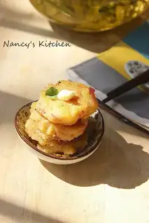 Japanese potato pancakes