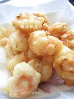 Fry shrimp