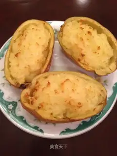 American baked potatoes