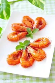 Cheese juice and back shrimp