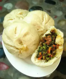 Pork fragrance bun