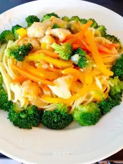 Pepper cod pasta