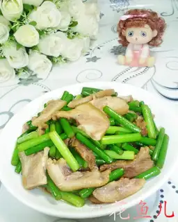 Garlic fried pork