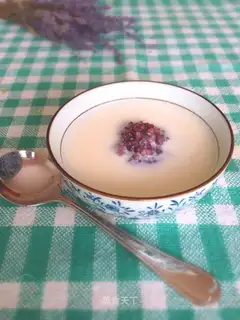 Purple almond milk