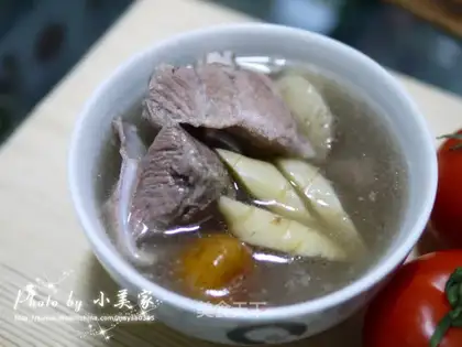 Potato bone soup