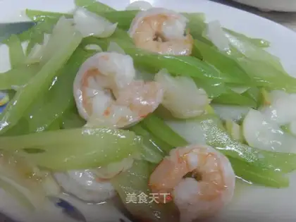 Celery lily shrimp