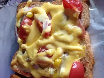 Toast pizza