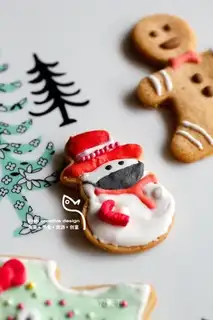 Christmas gingercake