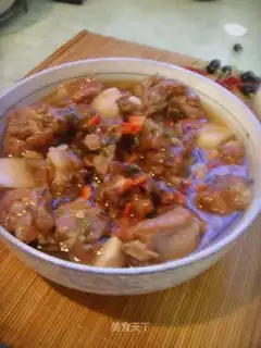 Potato steaming ribs