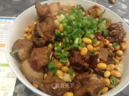 Soybeans burn ribs
