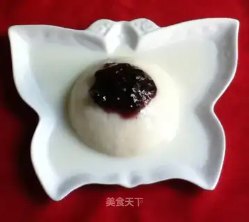 Milk and jam