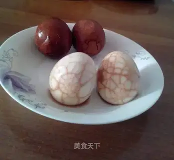 Five spicy tea eggs