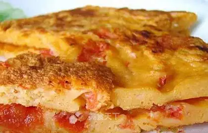 Fish omelet