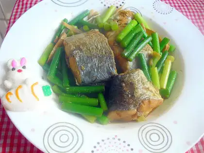 Creamfish garlic