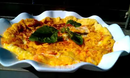 Tomato eggcake