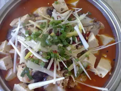 Spicy tofu fish