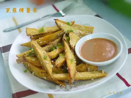 Sesame fries