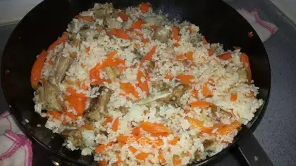 Lamb for rice