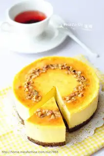 The brownie cheesecake