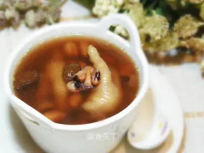 Soup for a peanut chicken