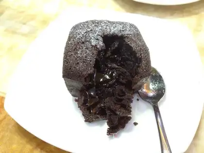 Chocolate lava cake