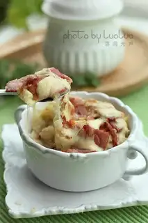 Bacon cheese mashed potatoes