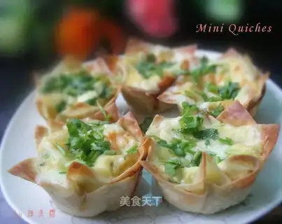Mini-vane-eating omelet