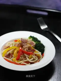 Bacon pepper oatmeal