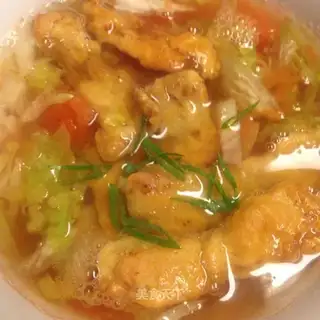 Sour veggie soup