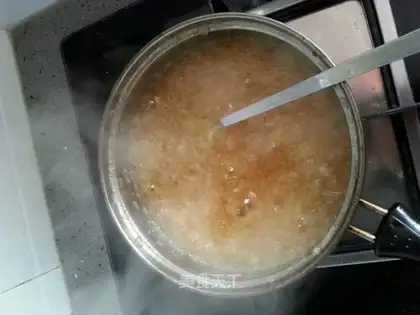 The grapefruit sauce