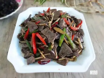 Fish and grass and liver
