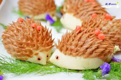 Little hedgehog bun
