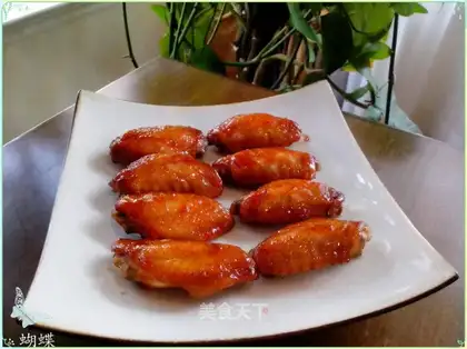 Roasted chicken wings