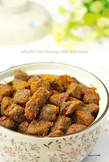 Curry beef jerky