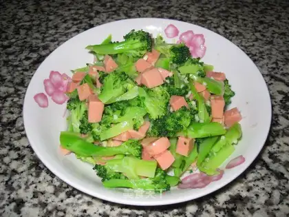 Ham broccoli