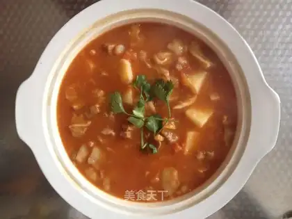 Tomato potato stew