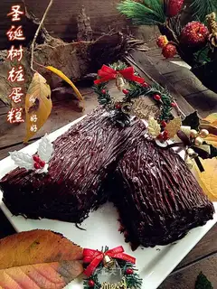 Christmas stake cake