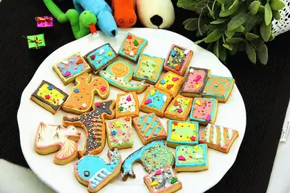 Christmas candy cookies