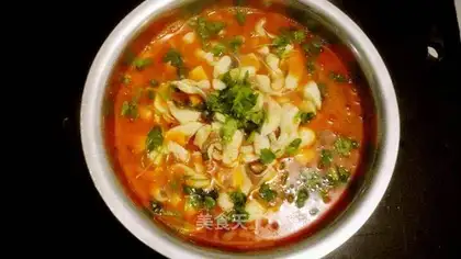 Boiled fish