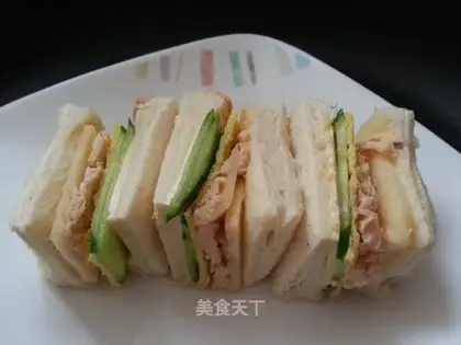 Tuna cheese sandwich