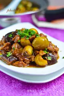 Chestnut mushrooms for chicken legs