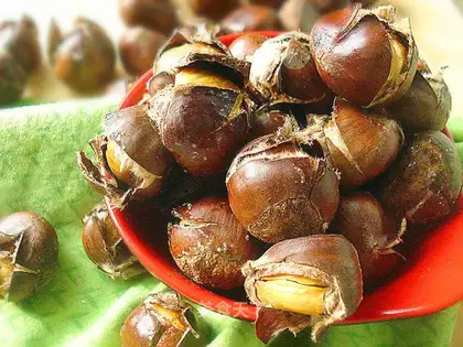 Sugar roasted chestnuts