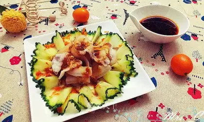 Garlic white meat