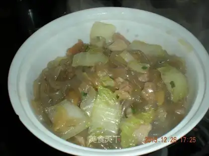 Powder pork stew