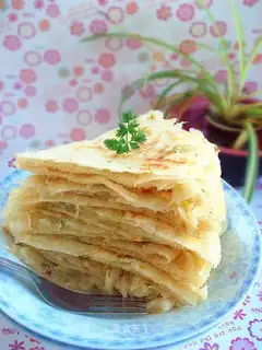 Hot onion waffles